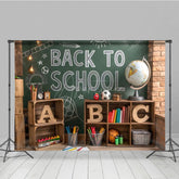 Aperturee - Aperturee Classroom Storage Cabinet Back To School Backdrop